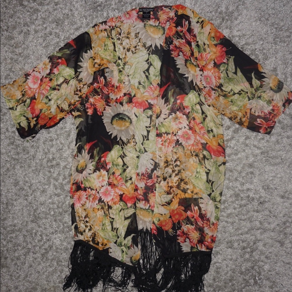 Floral cover up
